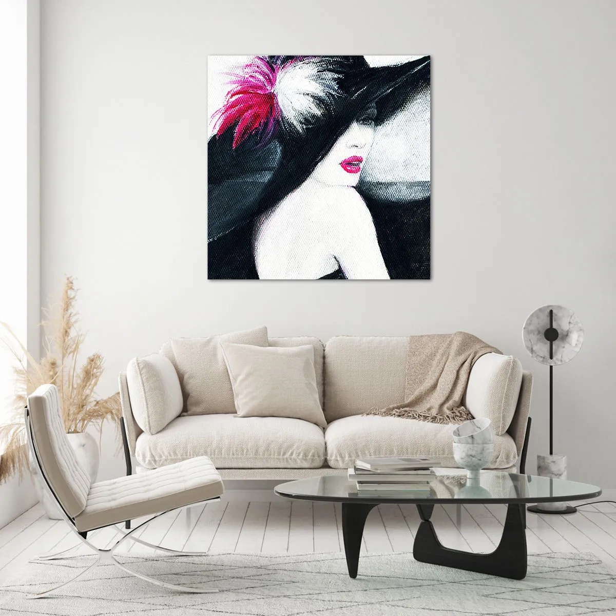 Cuadro sobre vidrio - Impresiones sobre Vidrio - Siempre un misterio - 40x40 cm