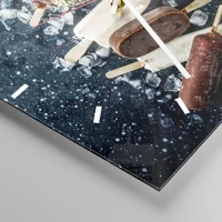 Esfera sin numeración, con rayas