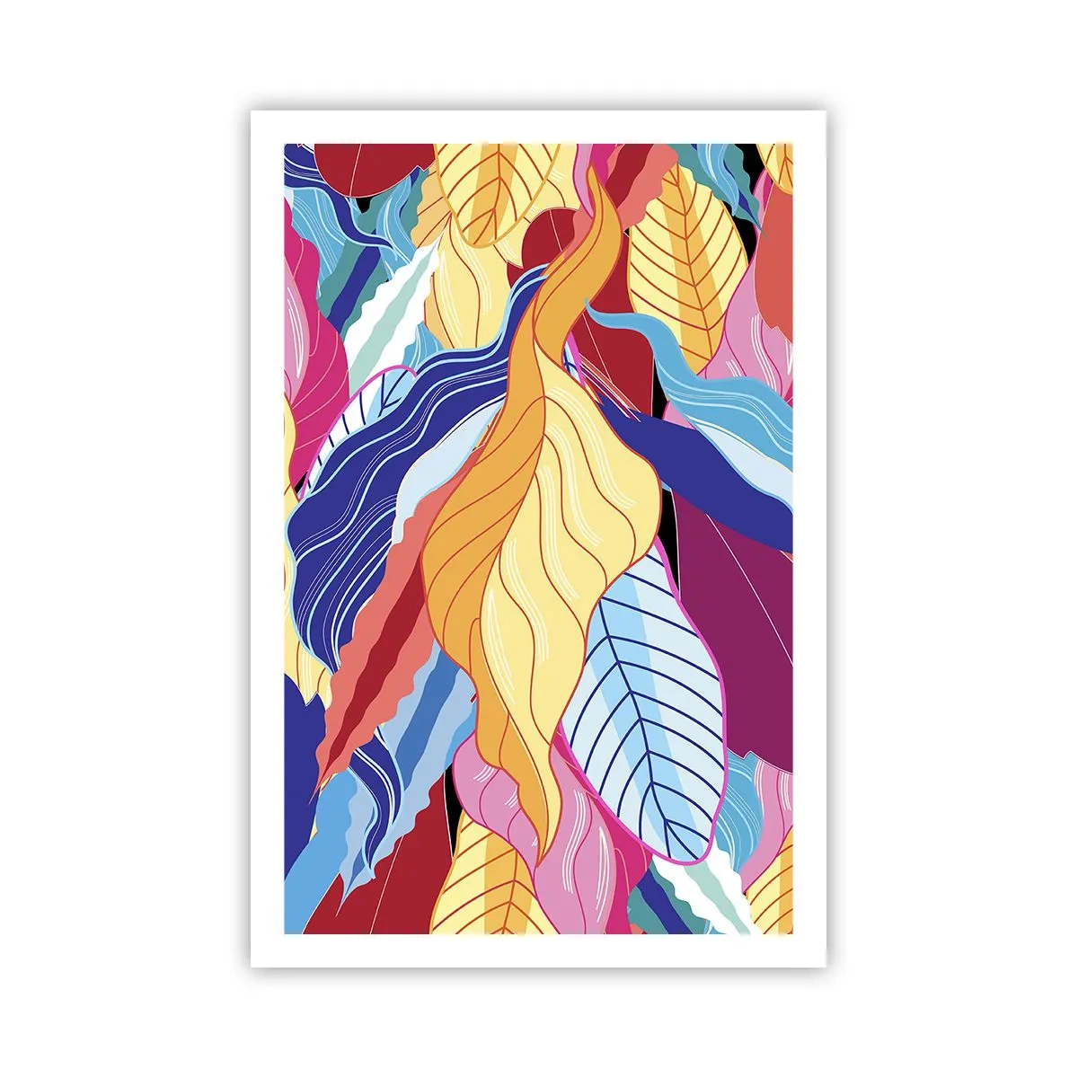 Póster - Desorden colorido - 61x91 cm