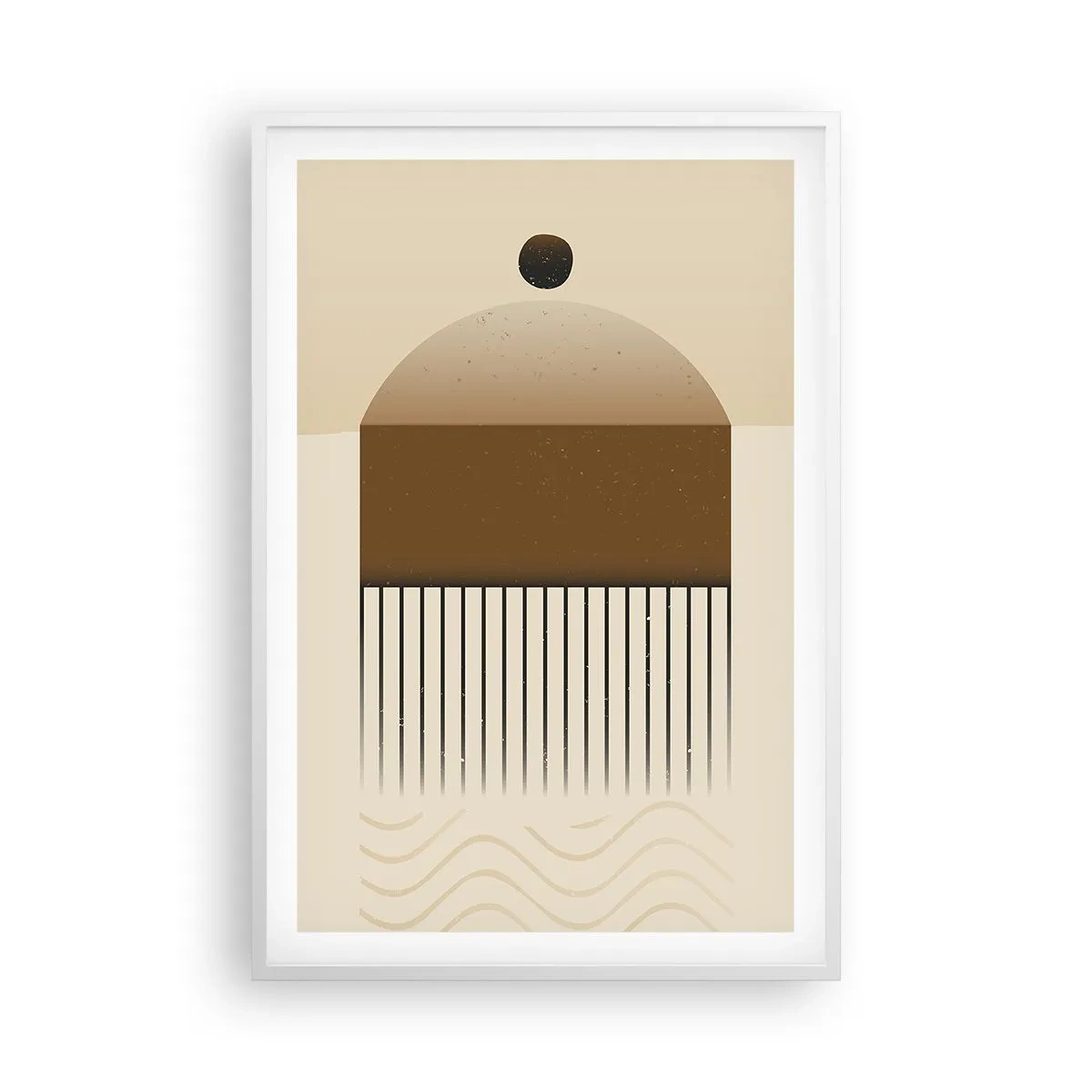 Póster en marco blanco - Varios estados - 61x91 cm