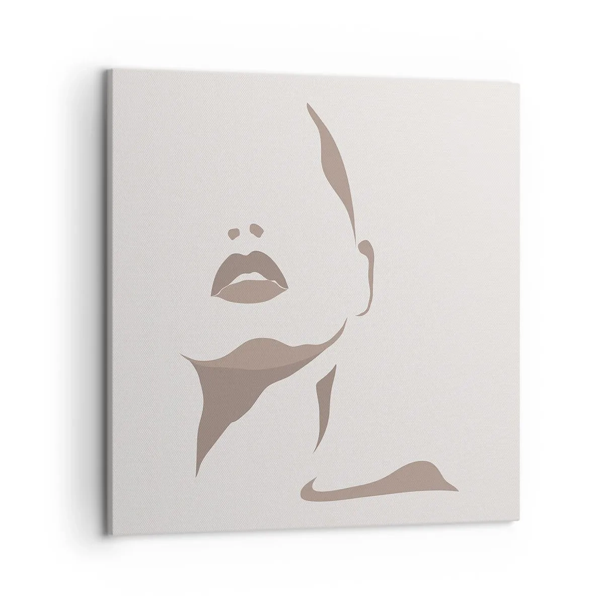 Cuadro sobre lienzo - Impresión de Imagen - Creación a partir de la luz y la sombra - 50x50 cm