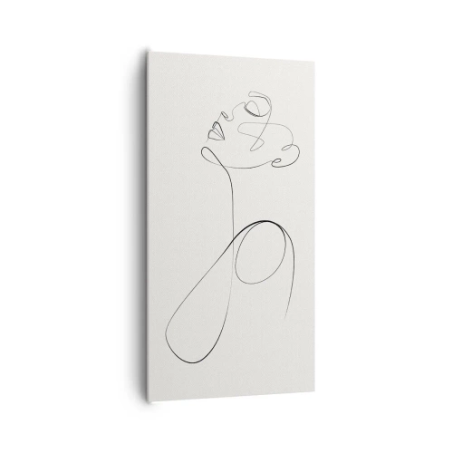 Cuadro sobre lienzo - Impresión de Imagen - En el bucle de los sueños - 65x120 cm