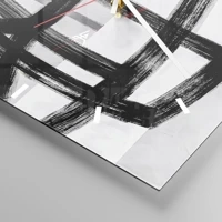 Esfera sin numeración, con rayas