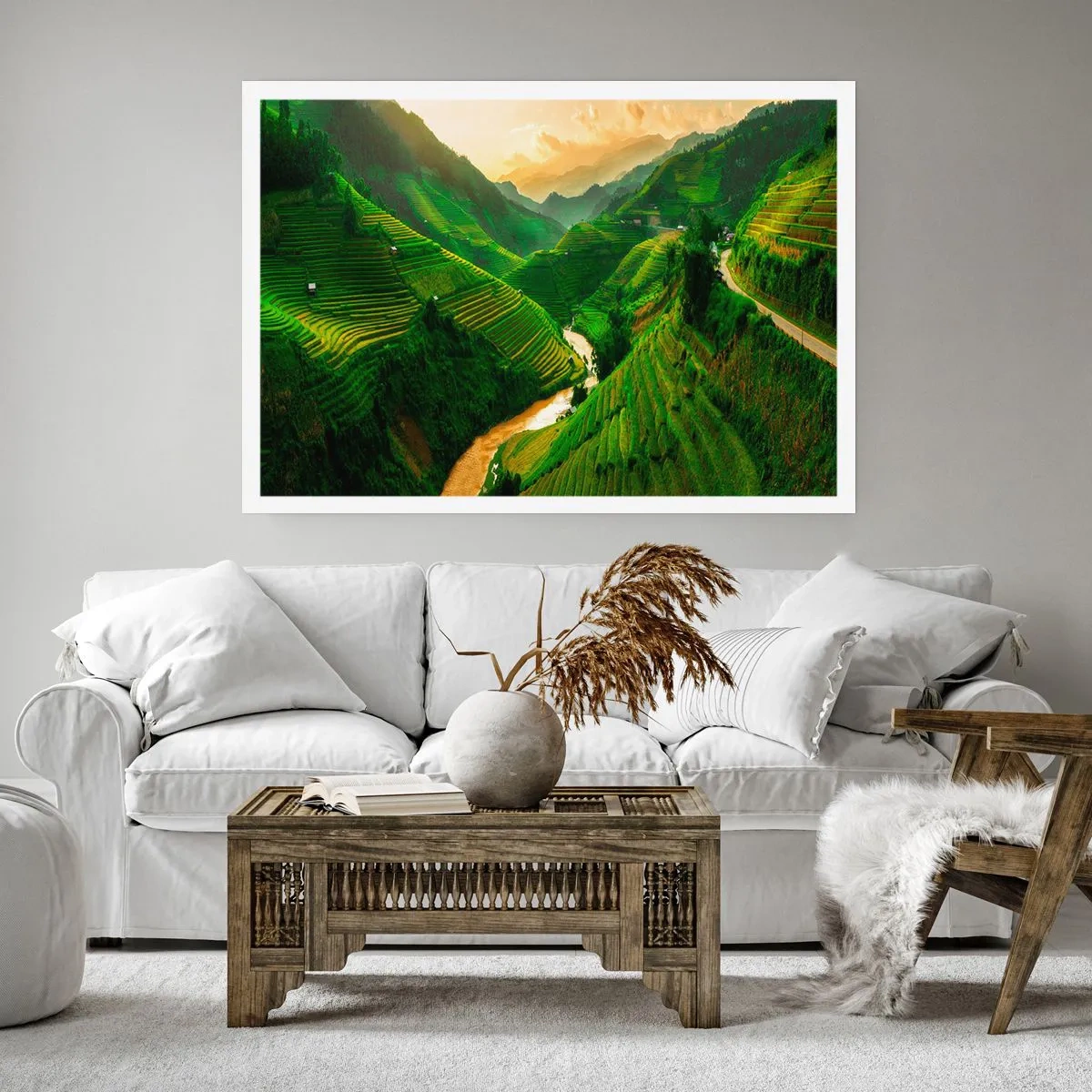Póster - Valle vietnamita - 70x50 cm