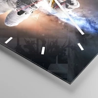 Esfera sin numeración, con rayas