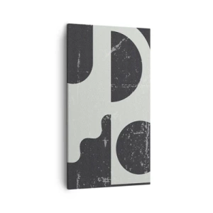 Cuadro sobre lienzo - Impresión de Imagen - Composición arriba y abajo - 45x80 cm