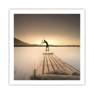 Póster - Antes del descanso - 60x60 cm