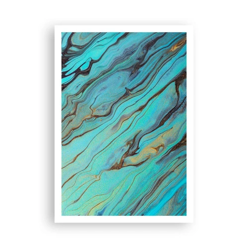 Póster - Marea turquesa - 70x100 cm