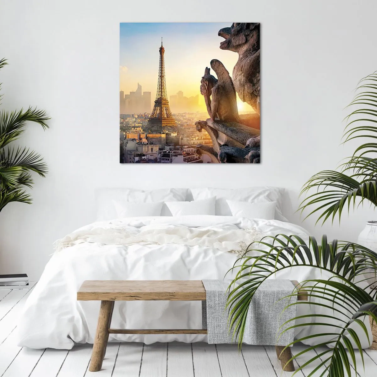 Cuadro sobre lienzo - Impresión de Imagen - Ha cambiado tanto la ciudad... - 50x50 cm