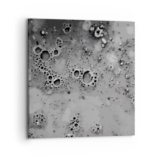 Cuadro sobre lienzo - Impresión de Imagen - Como un paisaje lunar - 70x70 cm