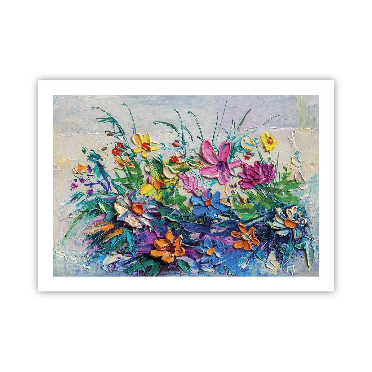 Póster - La energía de las flores - 70x50 cm