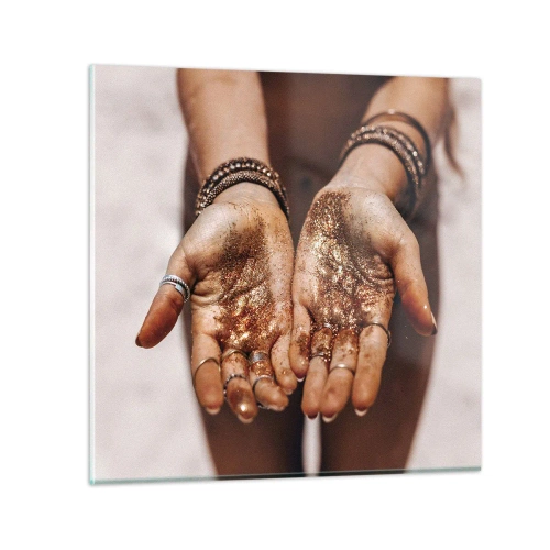 Cuadro sobre vidrio - Impresiones sobre Vidrio - Un regalo para ti - 40x40 cm