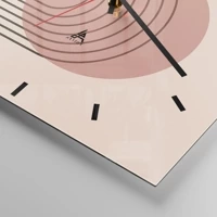 Esfera sin numeración, con rayas