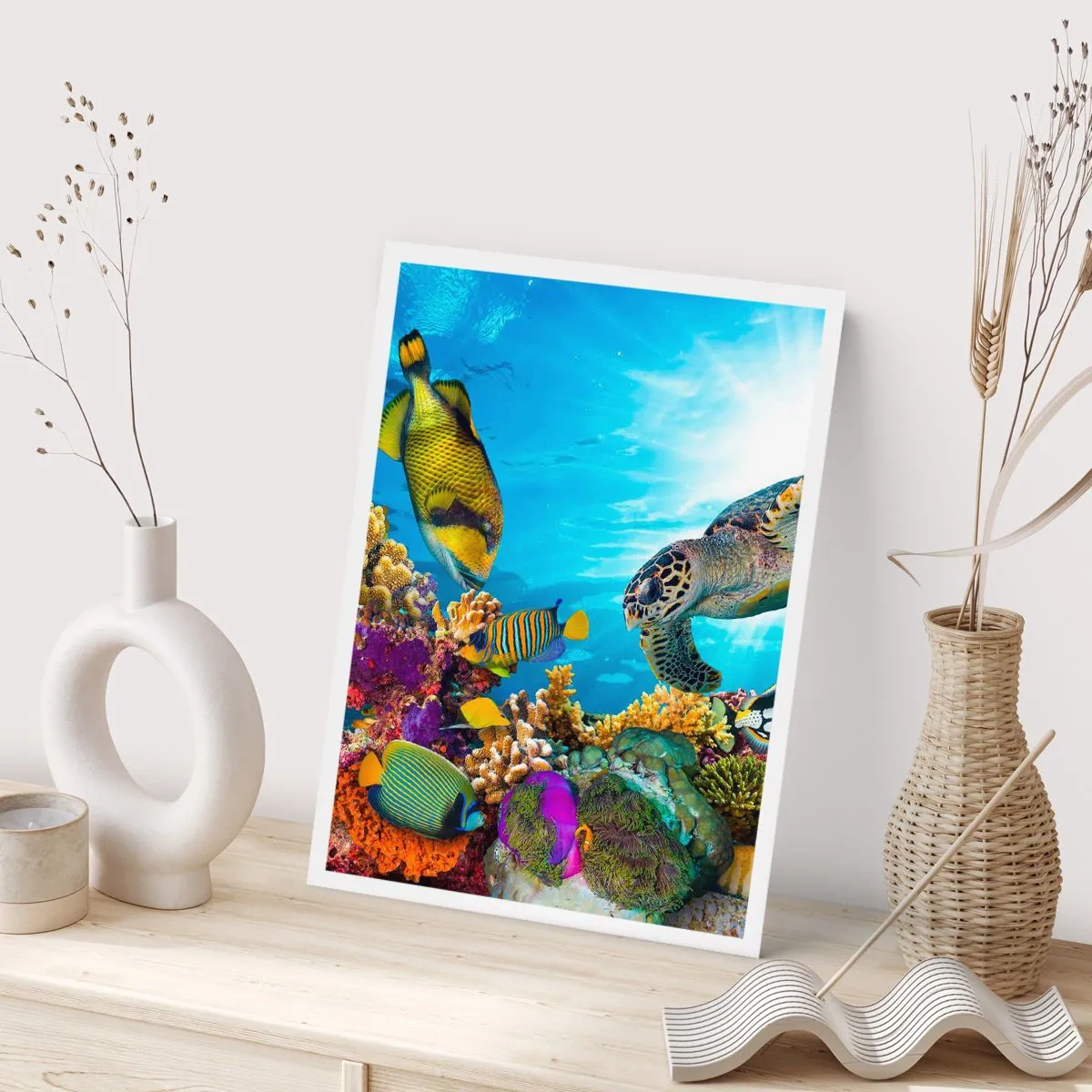 Póster - Paseo del coral - 70x100 cm