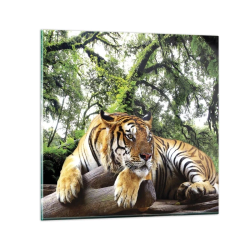 Cuadro sobre vidrio - Impresiones sobre Vidrio - Atentamente - 30x30 cm