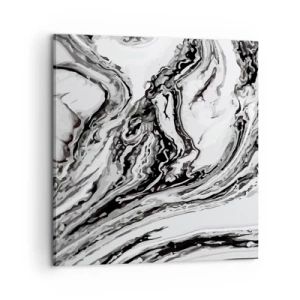 Cuadro sobre lienzo - Impresión de Imagen - Al principio existía el caos - 60x60 cm