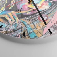 Esfera sin numeración, con rayas