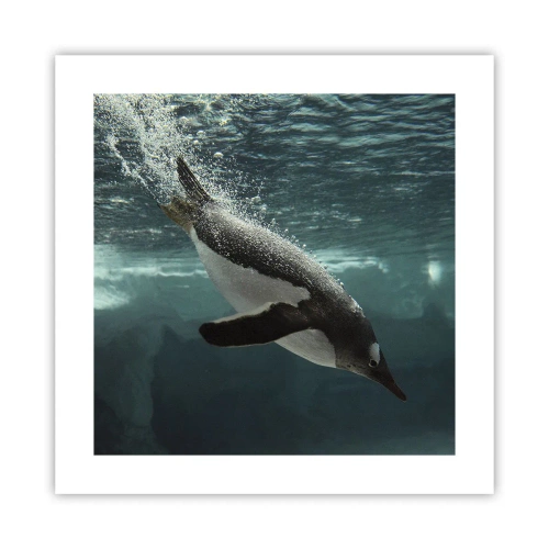 Póster - Bienvenido a mi mundo - 40x40 cm