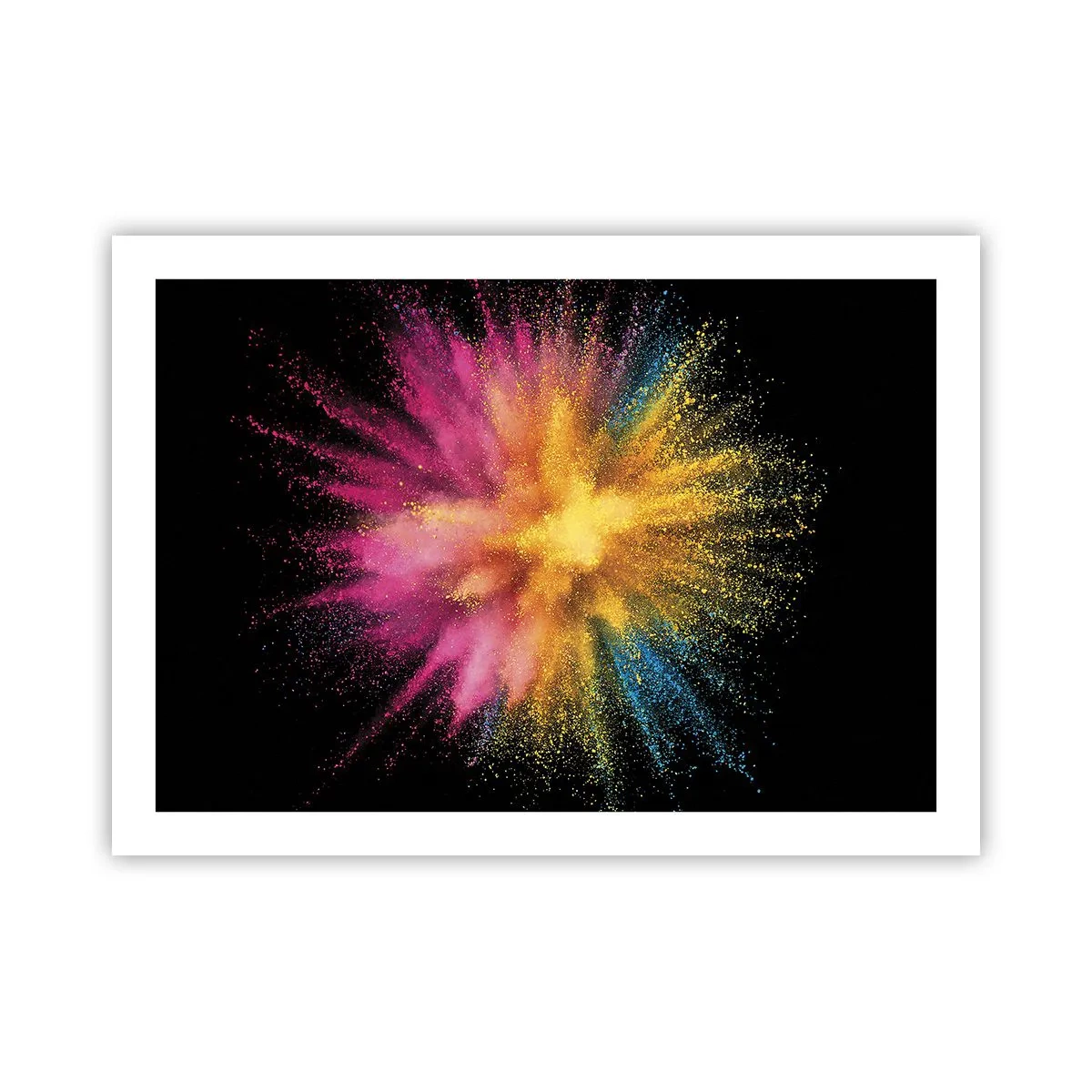 Póster - El nacimiento de los colores - 70x50 cm
