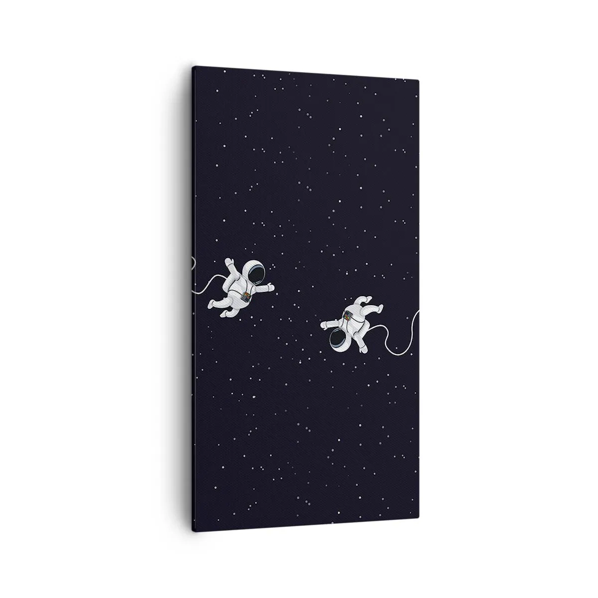 Cuadro sobre lienzo - Impresión de Imagen - Danza cósmica - 55x100 cm