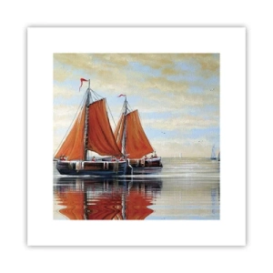 Póster - Navega, marinero.... - 30x30 cm