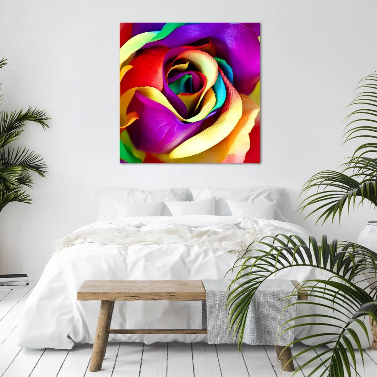 Cuadro sobre lienzo - Impresión de Imagen - Es imposible - 50x50 cm