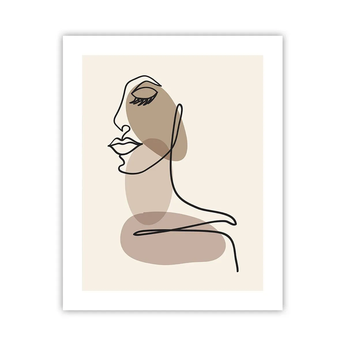 Póster - Una línea de hermosura - 40x50 cm