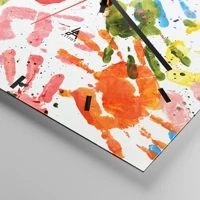 Esfera sin numeración, con rayas