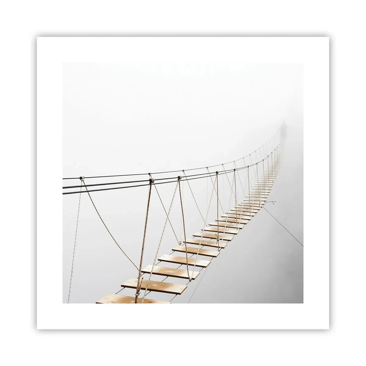 Póster - ¿Adónde le llevará? - 40x40 cm