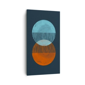 Cuadro sobre lienzo - Impresión de Imagen - Fantasía astronómica - 45x80 cm