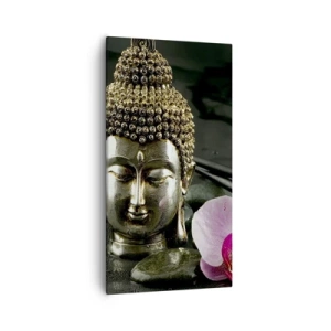 Cuadro sobre lienzo - Impresión de Imagen - La armonía de la sabiduría y la belleza - 55x100 cm