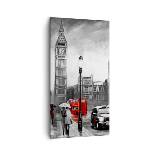 Cuadro sobre lienzo - Impresión de Imagen - No tan gris como la pintan - 55x100 cm