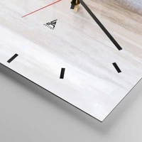 Esfera sin numeración, con rayas