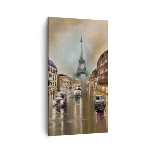 Cuadro sobre lienzo - Impresión de Imagen - Solo ella importa - 45x80 cm