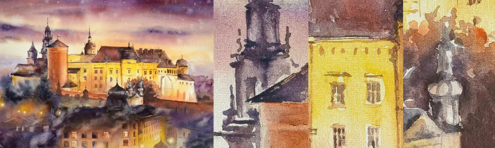 Muestra de fotomural Premium Canvas - Una historia y un cuento - Cerrar, Clásico, Arquitectura - 100x30 cm
