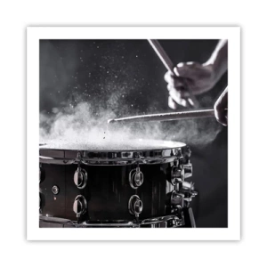 Póster - El pulso de la música - 60x60 cm