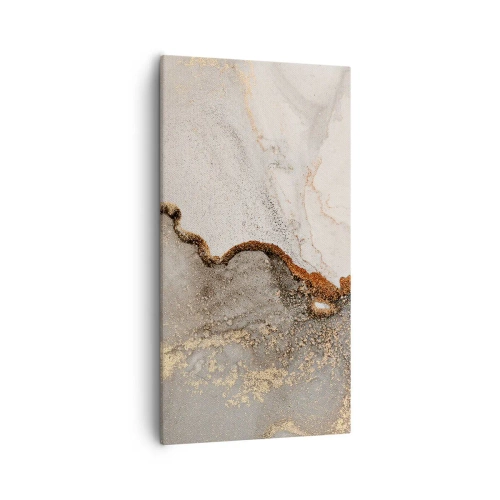 Cuadro sobre lienzo - Impresión de Imagen - En la frontera de los colores - 55x100 cm