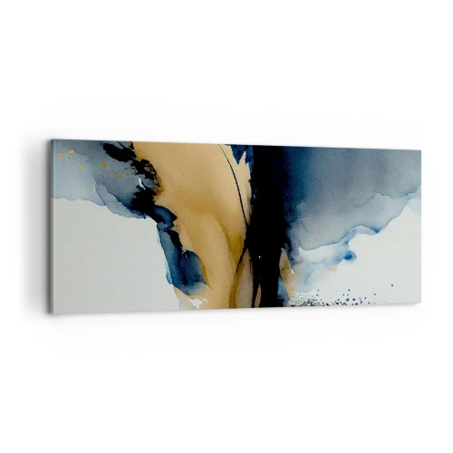Cuadro sobre lienzo - Impresión de Imagen - Tras el telón - 100x40 cm