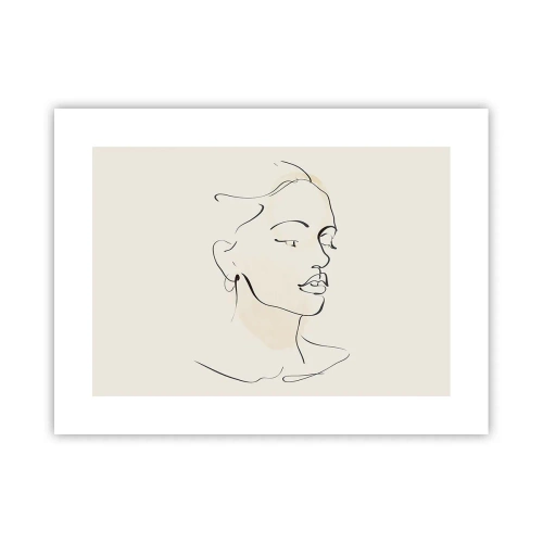 Póster - Líneas que muestran seguridad - 40x30 cm