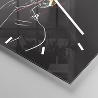 Esfera sin numeración, con rayas