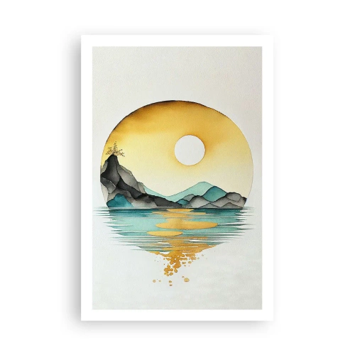 Póster - En un círculo de belleza - 61x91 cm