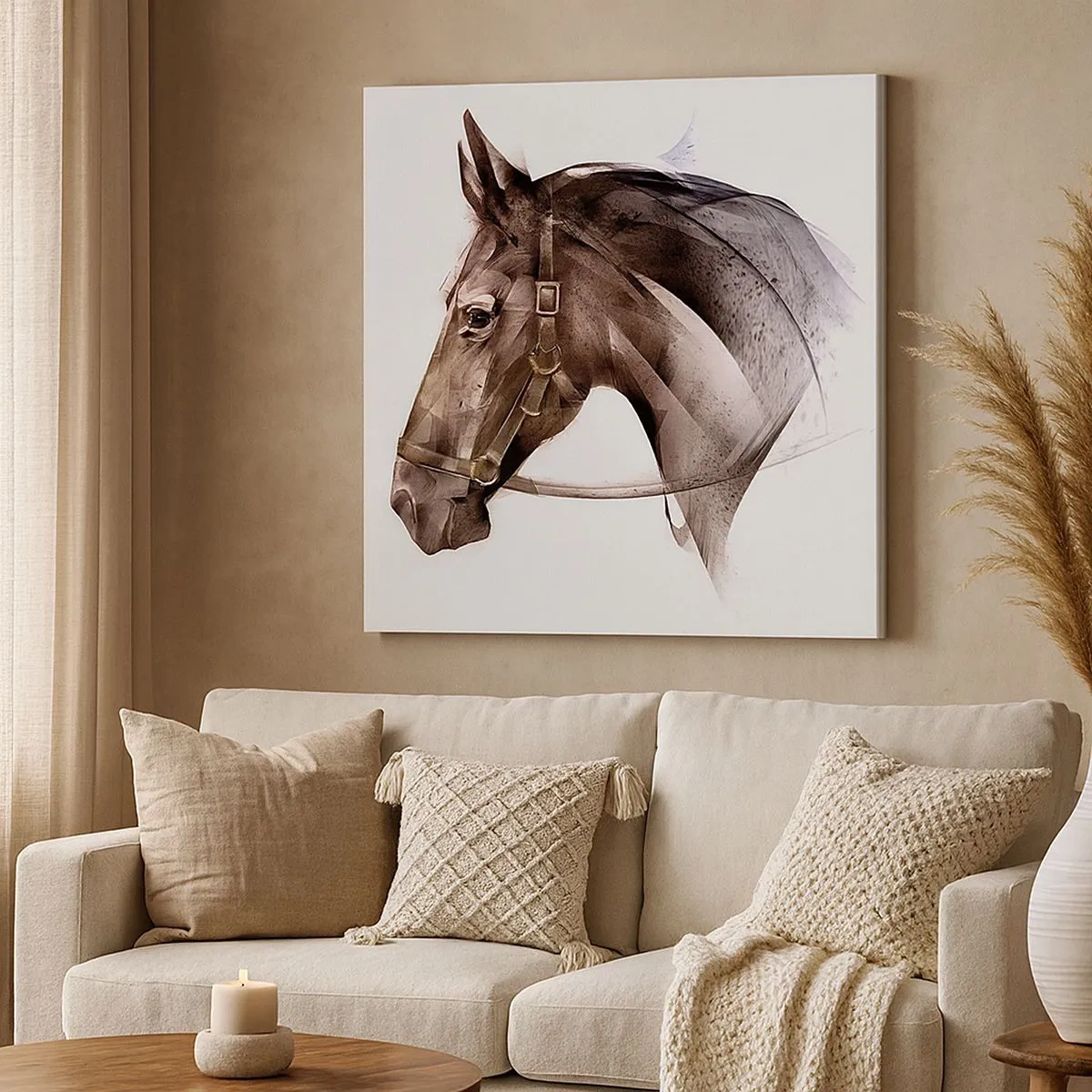 Cuadro sobre lienzo - Impresión de Imagen - Elegancia - 30x30 cm