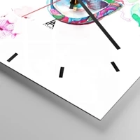 Esfera sin numeración, con rayas