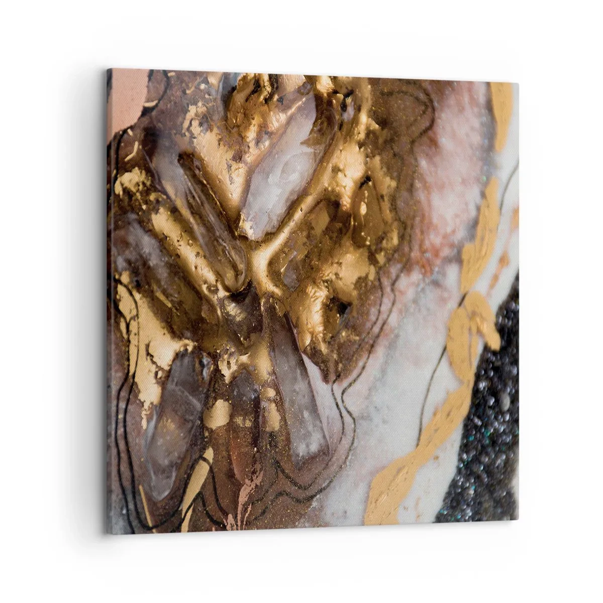 Cuadro sobre lienzo - Impresión de Imagen - Elemento de la tierra - 50x50 cm