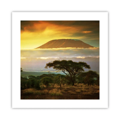 Póster - El sueño del viajero - 40x40 cm