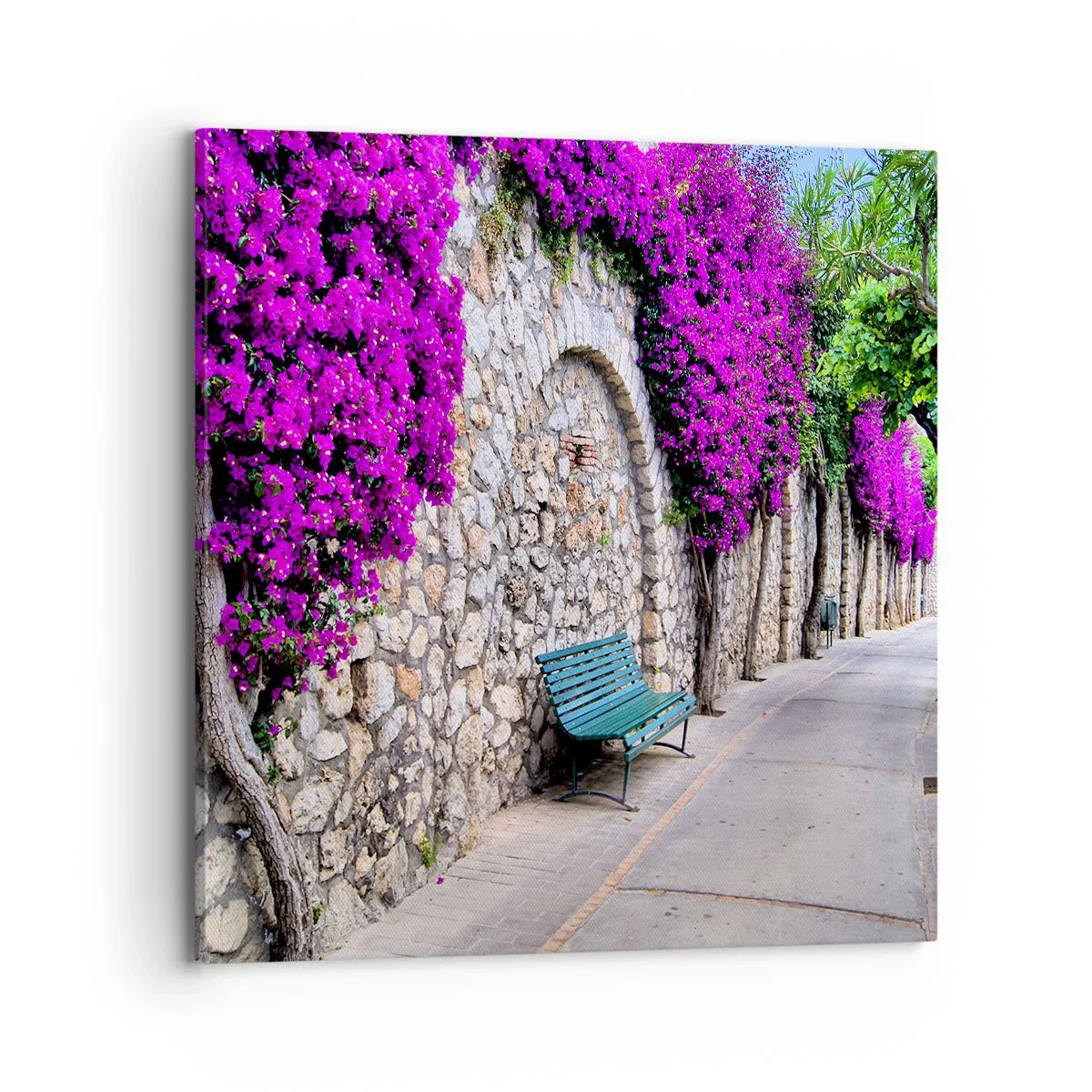 Cuadro sobre lienzo - Impresión de Imagen - Punto de reunión - 70x70 cm