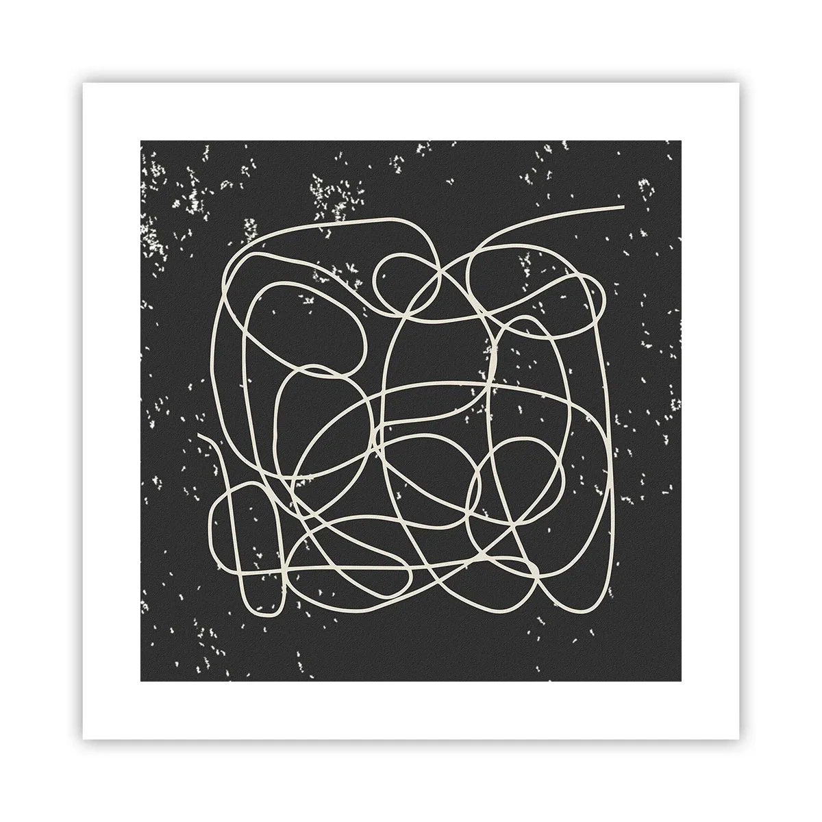 Póster - Pensamientos errantes - 40x40 cm