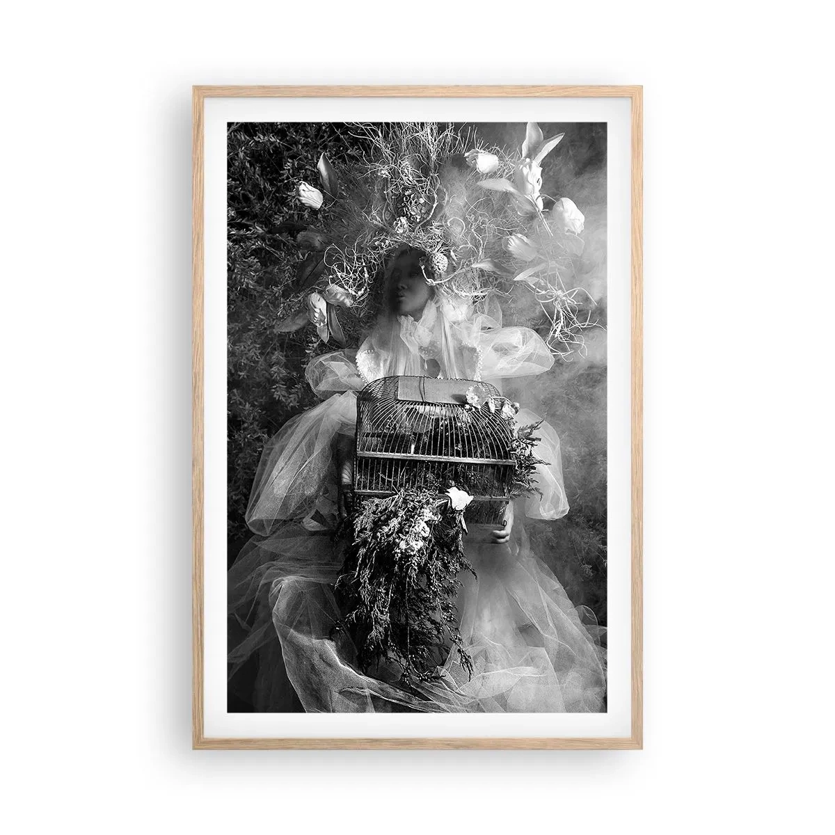 Póster en marco roble claro - La madre misma - La naturaleza - 61x91 cm