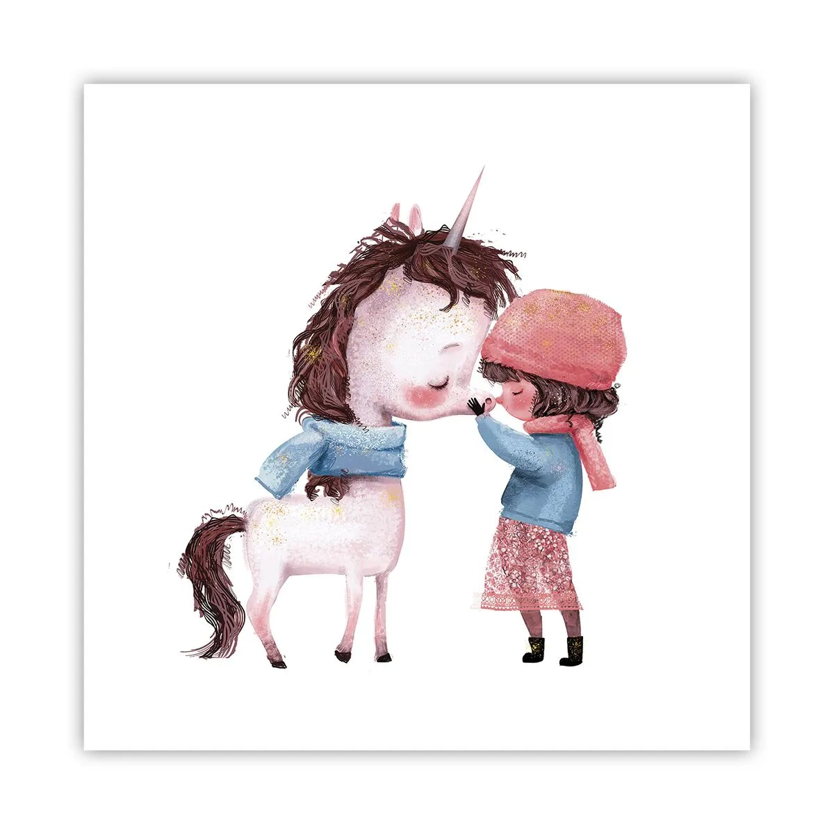 Póster - Un cuento de invierno - 60x60 cm