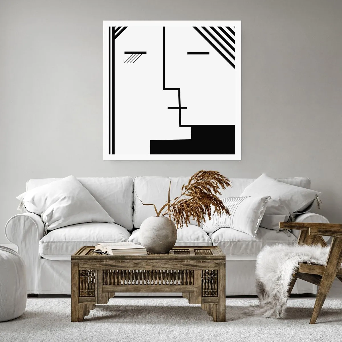 Póster - Solo un beso - 60x60 cm